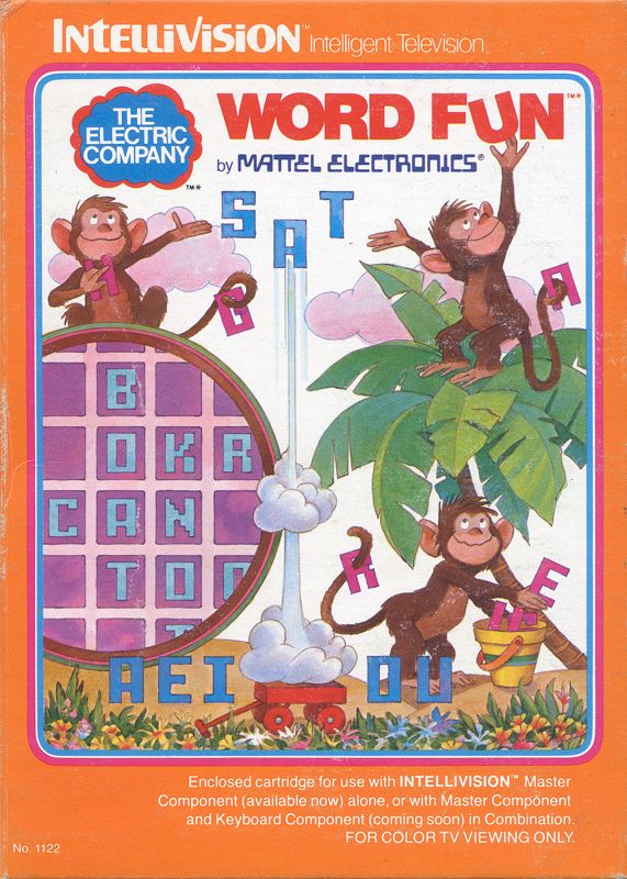 Word Fun box art for Intellivision